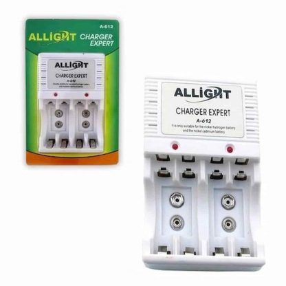 CARREGADOR DE PILHA ALLIGHT A-612