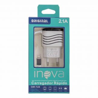 CARREGADOR INOVA IPHONE 2.1A