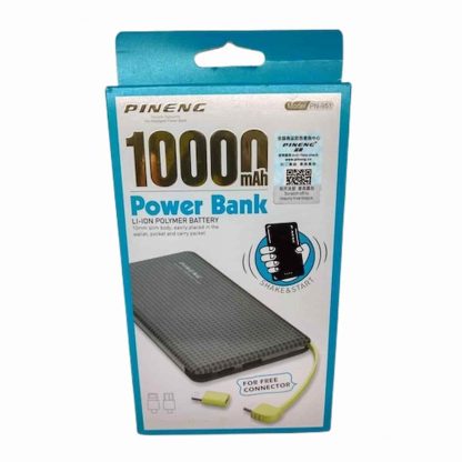 CARREGADOR PORTÁTIL PINENG 10000MAH PN-951